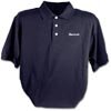 Picture of MENS BLK RIB TRIM POLO