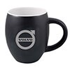 BLACK BARREL CERAMIC MUG
