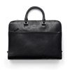BLACK LEATHER BRIEFCASE
