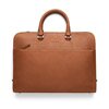 COGNAC LEATHER BRIEFCASE