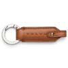 VOLVO LEATHER KEYRING-BRN