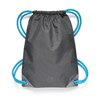 GREY DRAWSTRING BAG
