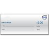$ 100.00 GIFT CERTIFICATE